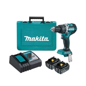 АКУМ. УД. ВИНТОВЕРТ MAKITA DHP484RTE 2X5.0AH - Image 1