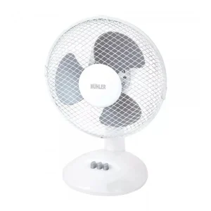 ВЕНТИЛАТОР НАСТОЛЕН 9'' MUHLER FM-9, 20W, 3 ПЕРКИ - Image 1