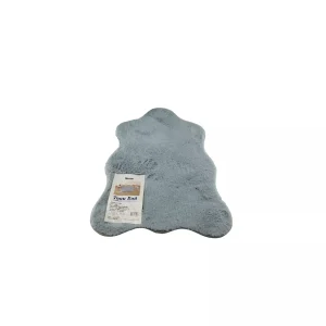 КИЛИМЧЕ БЪНИ ФИГУРА, СИВО, ГУМИРАН ГРЪБ, 55Х80 СМ - Image 1
