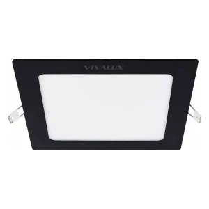 LED ПАНЕЛ GRID LED, 12W, 850LM, ЧЕРЕН, 4000K - Image 1