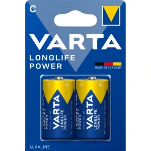 УСИЛЕНИ АЛКАЛНИ БАТЕРИИ VARTA LONGLIFE POWER C LR14, 2 БРОЯ - Image 1