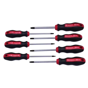 КОМПЛЕКТ ОТВЕРТКИ WURTH RED STRIPE TX10-40, 7БР. - Image 1