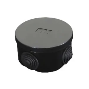 РАЗКЛОНИТЕЛНА КУТИЯ ОТКРИТ МОНТАЖ Ф80X40MM IP54 HF ECO - Image 1