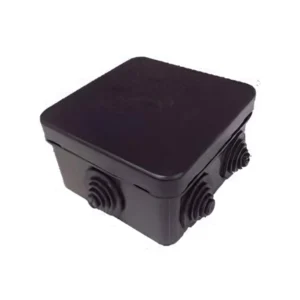 РАЗКЛОНИТЕЛНА КУТИЯ ОТКРИТ МОНТАЖ 80X80X40MM IP54 HF ECO - Image 1
