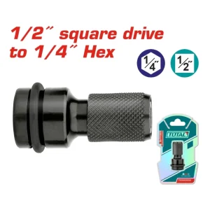 АДАПТЕР ЗА БИТОВЕ TOTAL, 1/2" КЪМ 1/4" - Image 1