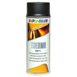 ВИСОКОТЕМПЕРАТУРЕН СПРЕЙ ЧЕРЕН 800 °С DUPLI COLOR, 400МЛ - Image 1