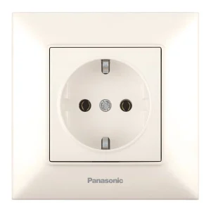 КОНТАКТ ШУКО, КРЕМ, АРКЕДИЯ СЛИМ PANASONIC - Image 1